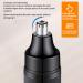 Rechargeable Ear and Nose Hair Trimmer | Portable Painless Clipper for Men & Women | Easy to Clean Facial Hair Groomer - Buy Online on GoSupps.com