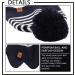 XIAOHAWANG Striped Winter Baby Beanie Hat + Scarf Set | Boys Girls Toddler Kids 2-4 Years | Navy - Buy Online on GoSupps.com