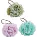 3pcs Natural Exfoliating Shower Ball Scrubber - Soft Mesh Bath Sponge for Men and Women - Perfect for Body Care - Buy Online on GoSupps.com