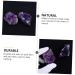 LIFKOME 2pcs Amethyst Cluster Rock Chip Rough Crystal Specimen Geode Natural Crystal Decoration Energy Druze - Buy Online on GoSupps.com