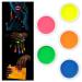 Fluorescent UV nail gel in neon colors for nail art and nail design 5 pieces