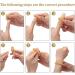 Menyiyds 12 PCs Finger Hand Joint Massager Set - Shiatsu Rings & Wrist Massage Bracelets for Better Blood Circulation & Stress Relief - Buy Online on GoSupps.com