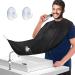 Xoudke Bart apron bibs for a beard for shaving haircut non-stick-hafier care cloth with 2 suction cups gifts for men