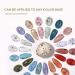 EggShell Clear Gel Nail Polish - Dan's Nails 15ml | Nail Salon & DIY Nail Art | Quail Egg Gel with Black Spot Effect - Buy Online on GoSupps.com