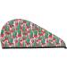 Colorful Cactus Microfiber Hair Towel - Super Absorbent Coral Velvet Wrap for Women | Quick Dry Cap for Long Curly & Thick Hair - Buy Online on GoSupps.com