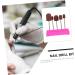 CORHAD 1 Set Nail Sand Ring Cap Nail Drill Sanding Bands Nail Grinding Tool Ceramic Tools Under Nail Cleaner Tool Kit Nail Art Tools Manicure Polishing Heads Supplies Care 8x6cm Rosy - Buy Online on GoSupps.com