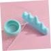 1 Set Nail Art Brush Cup Paint Brush Rest Brush Holder Pen Wash Cup Nail Brush Rest Nail Soak off Bask Candlesticks Holders Nail Art Supplies Plastic Nail Removal Wash Stand - Buy Online on GoSupps.com