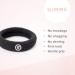 GIMME Bands Thick Fit Hair Ties | No Break Microfiber Elastics for Thick Hair | Gentle Hold, No Snagging or Breakage | Black Onyx - Buy Online on GoSupps.com