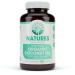Organic Coconut Oil 2000mg - Healthy Skin, Nails, Weight Loss, Hair Growth  Extra Virgin, Cold Pressed, Unrefined Non GMO - Rich in MCT MCFA - Support Brain Function, Blood Pressure, Anti Aging