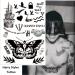 Harry Inspired Temporary Tattoo Bundle - Cosplay Tats with Butterfly, Ship, and Nail Patterns - Buy Online on GoSupps.com