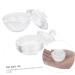 FRCOLOR Clear Tumbler crystal cup manicures liquid cup cup containers with lids clear acrylic liquid bowl clear container reconcile Accessories High borosilicate Mini Nail Cup - Buy Online on GoSupps.com
