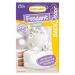 G nthart Backdecor 250 gr white fondant 100% vegan palm oil -free tear -resistant for covering cakes and cakes suitable for modeling 1 series pack (1 x 250 g) white