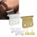Buy 2 Pairs Adjustable T Blade Carbon Steel Replacement Trimmer Heads for Styliner 2 - Gold & Silver - International Shipping - Buy Online on GoSupps.com
