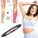 Magnetic Foot Chain - 8.3 Inner Size 6mm Black Frosted & Red Stone 2 Pack - Remove Static Electricity & Improve Sleep - Buy Online on GoSupps.com