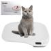 BORDEAG Pet Scale, 15 Kg (± 1 G) Digital Pet Scale, Digital Bathroom Scale, Mini Digital Scale, Cat Scale, Dog Scale, for Kitten, Puppy, Hamster