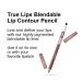 Pupa Milano True Lips Blendable Lip Liner - Dual-Ended Matte Lining Color - Hydrating, High Pigment, Smudge Proof - Paraben Free - 004 Plain Brown - 0.042 oz - Buy Online on GoSupps.com