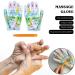 Hand Reflexology Acupoint Acupressure Tools Glove Reusable Exfoliator Textured Household Mittens Point J7A2 Gloves Colorful One Size - Buy Online on GoSupps.com