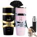Bundle of Lattafa Yara and Lattafa Asad Eau de Parfum for Men and Women 3.4oz with 5ml Portable Refillable Atomizer and Refillable Car Freshener in a Satin Gift Bag