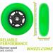 WHEELCOME Inline Skate Wheels 80mm Green - 4-Pack ABEC-9 Bearings, 85A Indoor/Outdoor Roller Hockey Skates - 64mm/70mm/72mm/76mm Options - Buy Online on GoSupps.com