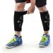 Odoland Calf Compression Sleeve - Calf Pain Relief Brace for Injury and Support - Adjustable Shin Splints for Sport Recovery - Black - Buy Online on GoSupps.com