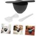 TOPBATHY Kit pour M lange de Masque Facial Silicone Noir Bol avec Cuill re Doseuse Set DIY pour Soins Peau et Pr paration de Masques - Buy Online on GoSupps.com