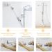 YOUKADA Power Spin Scrubber - Electric Super Cleaning Brush for Home and Kitchen | 3 Brush Heads, 1 Extension Arm (Gray) - Buy Online on GoSupps.com