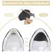 12 Pairs of Heel Protection for Shoes - Self-Adhesive Cushions for Leather & Sports Shoes in Black White Khaki - Buy Online on GoSupps.com