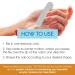 Flowery Disposable Nail File Cushion Core 100/180 Grit Silver - Pack of 100 - Buy Online on GoSupps.com