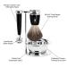 M hle Rytmo Razor Set - Black Noble Resin Handle Bowl & Brush - Premium Shaving Essentials for Men - Buy Online on GoSupps.com