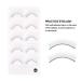 5 Pairs False Eyelashes - Self-Adhesive Reusable for Eyelash Extensions | Shop Internationally - Buy Online on GoSupps.com