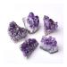 Natural Crystal Rough 1PC Natural Amethyst Crystal Cluster Quartz Raw Crystals Stone Decoration Ornament Purple Feng Shui Stone Ore Crafts 1PC Random Delivery