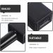 IMIKEYA Lot de 6 Flacons de Vernis Ongles Gel Vides Verre Noir Opaque 10 Ml Pinceau Int gr Rechargeables pour Manucure Professionnelle et Voyage - Buy Online on GoSupps.com