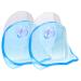 Outanaya 2 piece of razor holder bathroom shaver holder wall razor hanging razor hook shaver organizer rack rack rack for bathroom suction cup rack rack plastic