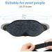 2023 Fashion Leopard Print Sleep Mask for Women - 100% Blackout Eye Mask for Travel, Yoga, Nap - Soft Covering, Strong Light Blocking - Buy Online on GoSupps.com