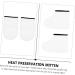 POPETPOP Couvertures Paraffine pour Spa Pieds 2 Paires Protection paisse Hydratantes Soin K rath rapie Exfoliation Callosit s Usage Professionnel Maison 16x25cm Blanc - Buy Online on GoSupps.com