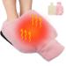 Foot warmer without electricity 2l large hot water bottle feet 2 in 1 hot water bottle for the feet foot warmer hot water bottle without electricity foot heating without cable hot water bottle for the feet foot warmer heat bottle pink