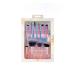Real Technique Travel Fantasy Mini Brush Kit  Makeup Brushes For Eyeshadow  Highlight  Contour  Powder  & Concealer  Mini Sized Travel Brushes & Makeup Bag  Synthetic Bristles  11 Piece Set Single