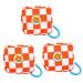 Healifty 3pcs Aunt's Towel Storage Bag Girls' Accessories Pocket Organizer Pouch Outfit Sets for Women Mini Wet Bag Portable Holder Teen Pads Pu Red Small Tampon Holder Zipper Miss