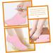 Healeved 3 Pairs foot gel socks moisture enhancing socks spa moisture socks spa socks for dry feet moisturizing gel heel socks women foot masks non-slip care products Miss Cotton-Spandex - Buy Online on GoSupps.com