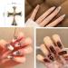 20pcs 3D Cross Nail Charms for DIY Nail Art Decoration - Acrylic Nails Decals & Jewelry Making Accessories - Buy Online on GoSupps.com