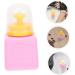 Ipetboom 1pc Squeeze Bottle Makeup Remover Bottle Nail Polish Remover Bottle Nail Color Remover Dispenser Nail Polish Dispenser Pump Nail Alcohol Supplies Pink Liquid Plastic Abs 10x5.3cm Pink - Buy Online on GoSupps.com
