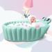 Inflatable Baby Bathtub - Portable Travel Bath Tub for Infants to Toddlers - Foldable Non Slip Spa Tub with Air Pump (Green) - Buy Online on GoSupps.com