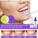 ACWOO Purple Tooth Whitening Toothpaste Teeth Cleaning Toothpaste Foam Toothpaste Stain Removing Tooth Purple Tooth Whitening Toothpaste for Sensitive Teeth and Yellow Teeth Clean 60ml Mousse Type - Buy Online on GoSupps.com