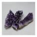 Natural Crystal Rough Crystal Natural Amethyst Crystal Quartz Drusy Geode Cluster Stones Decoration Ornament Purple Feng Shui Stone (Size : 45-60g)