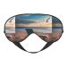 Seashore Unisex Elastic Adjustable Buckle Design Blackout Sleep Eye Mask for Home Travel Yoga Office Nap
