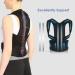 DFHBFG Adjustable Posture Corrector Brace | Large Clavicle Support for Back Pain Relief | Stop Slouching & Improve Posture - International Shipping Available - Buy Online on GoSupps.com