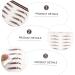Balacoo 6pcs Eyebrow Stickers Waterproof Stickers Makeup Brow Sticker Artificial Eyebrow Tattoos Woman Hair 1 count (Pack of 1) Brown - Buy Online on GoSupps.com