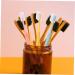 Eco-Friendly 6th Soft Manual Toothbrush - Wooden Travel Toothbrush for Oral Care & Household Cleaning - Buy Online on GoSupps.com