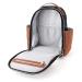 Itzy Ritzy Mini Diaper Bag Backpack with Vegan Leather Changing Pad - Coffee & Cream - Buy Online on GoSupps.com