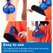 Premium Massage Rolls with Handles - Hedgehog Ball Roller for Foot & Muscle Pain Relief - Buy Online on GoSupps.com